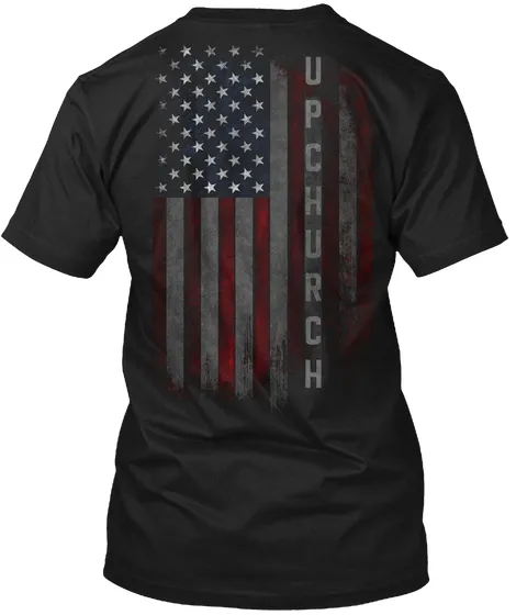 Upchurch Family American Flag t-shirt