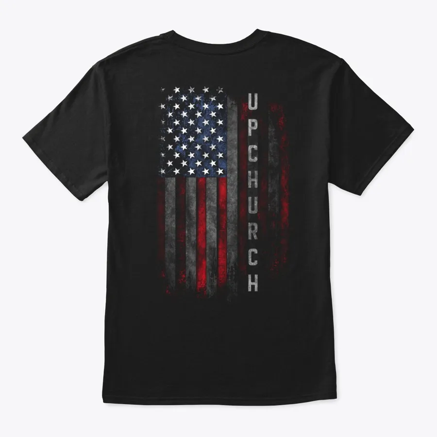 Upchurch Family American Flag T-shirt t-shirt